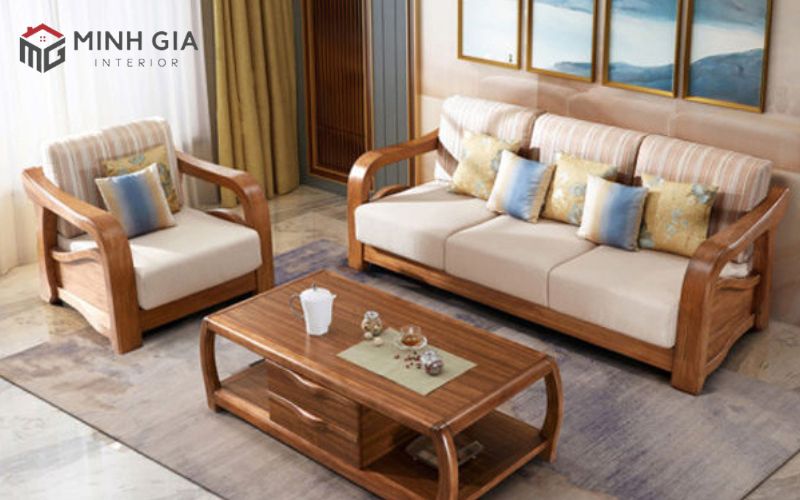 nội thất phòng khách ấn tượng