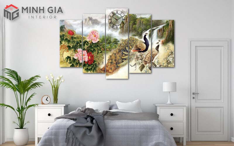 Để Không gian phòng ngủ trống, rộng rãi, tránh chật chội