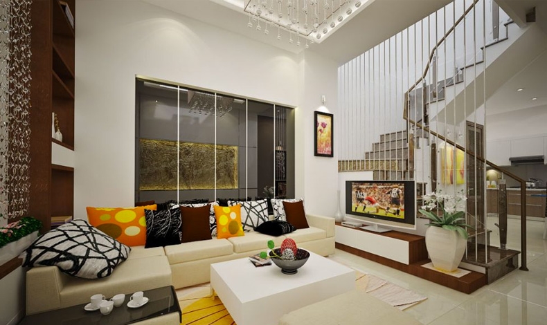 Tạo điểm nhấn cho căn hộ chung cư