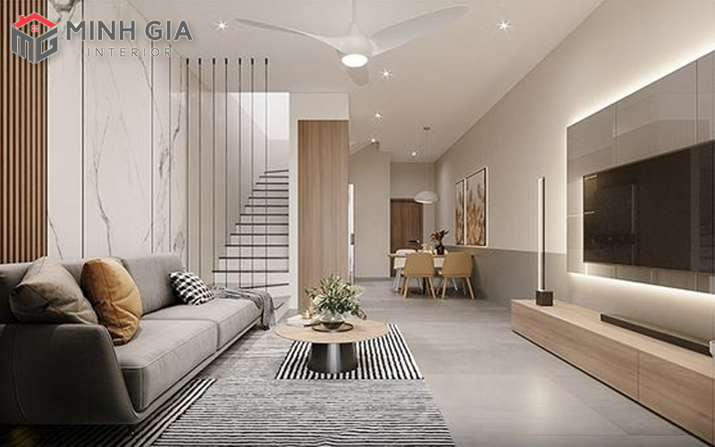 Nội thất nhà phố phong cách hiện đại