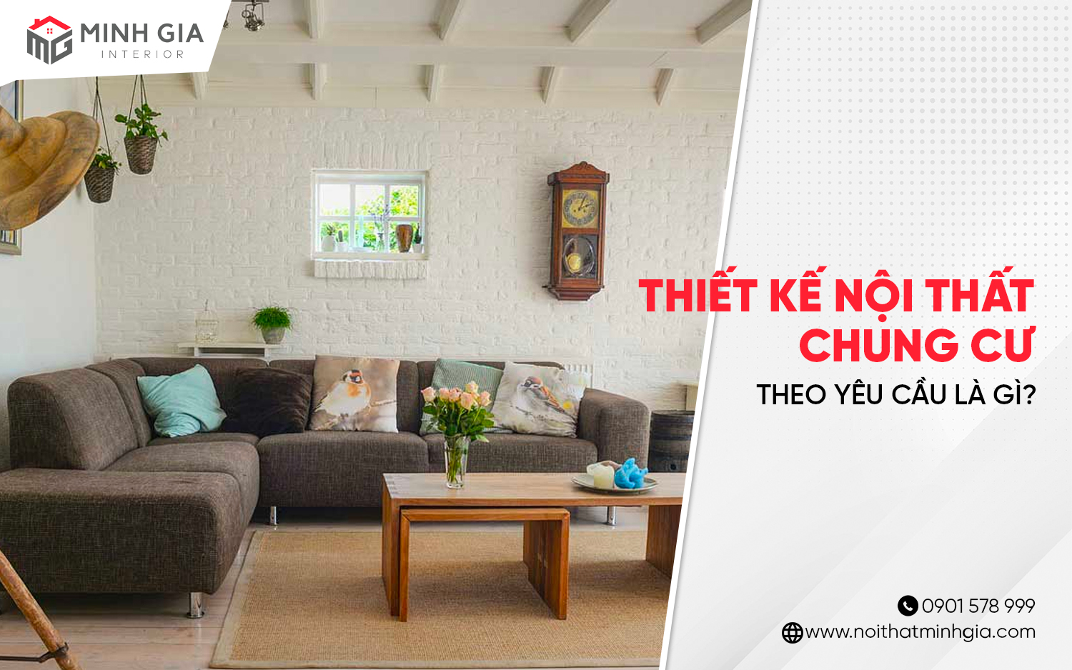 Thiết kế nội thất chung cư theo yêu cầu là gì?